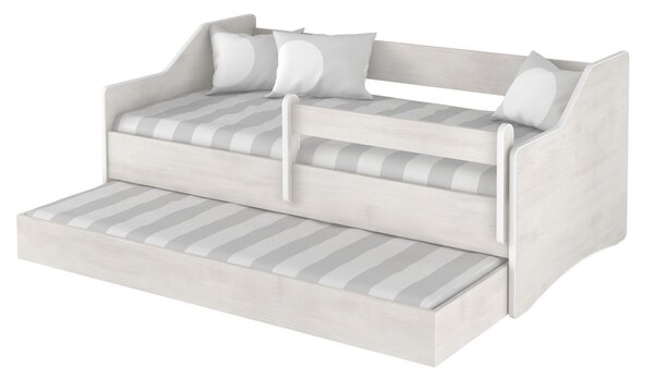 Dětská postel s přistýlkou LULLU 160x80cm - norská borovice II