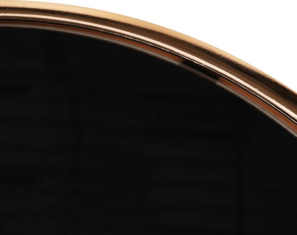 KONDELA Konferenční stolky, set 2 ks, rose gold chrom růžová / černá, rose gold chrom růžová/černá, MORINO