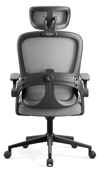 Ergonomická kancelářská židle Diablo V-Light: šedá