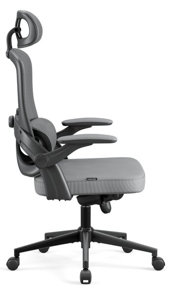 Ergonomická kancelářská židle Diablo V-Light: šedá