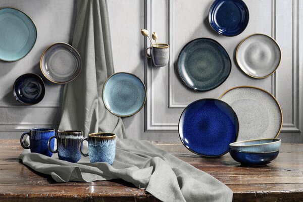 SNÍDAŇOVÝ TALÍŘ Lave Gris 23 cm Villeroy & Boch - Dezertní talíře