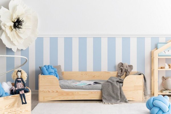Dětská designová postel z masivu PEPE 4 - 160x70 cm