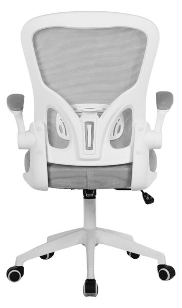 Dětská otočná židle Neoseat LEXI — látka, šedá