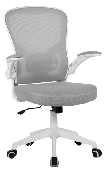 Dětská otočná židle Neoseat LEXI — látka, šedá