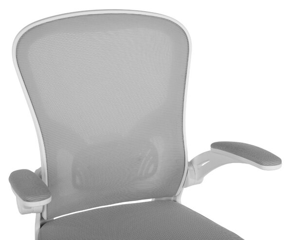 Dětská otočná židle Neoseat LEXI — látka, šedá