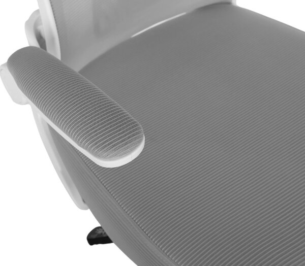 Dětská otočná židle Neoseat LEXI — látka, šedá