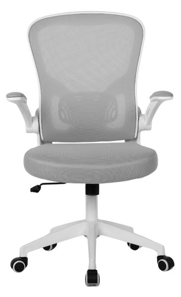 Dětská otočná židle Neoseat LEXI — látka, šedá