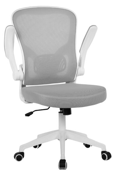 Dětská otočná židle Neoseat LEXI — látka, šedá