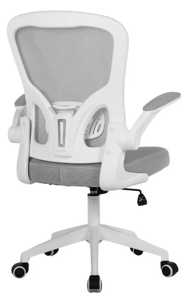 Dětská otočná židle Neoseat LEXI — látka, šedá