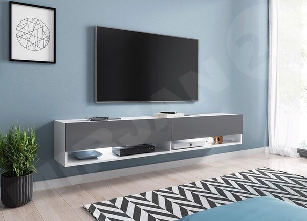 TV stolek Adenik 180, Barva: černý grafit, Osvětlení: bez osvětlení 5903211138669