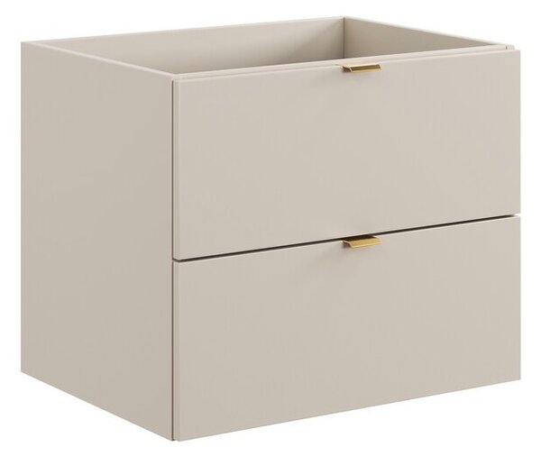 Comad Závěsná skříňka pod umyvadlo Dalia Cashmere Nordic s deskou 80 cm dub cremona/kašmírová