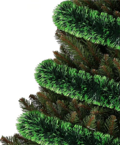 Vánoční řetěz Girlanda 6 m SPRINGOS Premium CA0928 zelený stínovaný