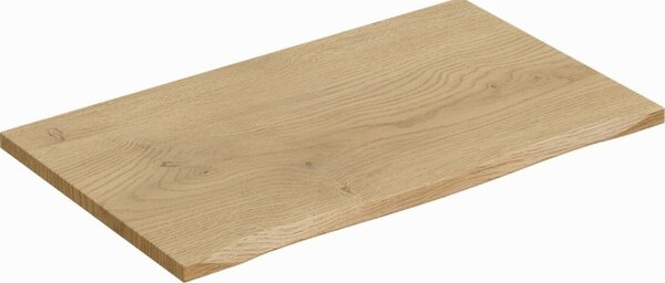 Comad Závěsná skříňka Aster Nature Anna s deskou a umyvadlem 80 cm bílá/dub cremona