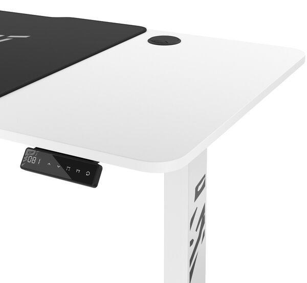 Výškově Nastavitelný Pracovní Stůl Diablo X-Tensio 1400 Bílý