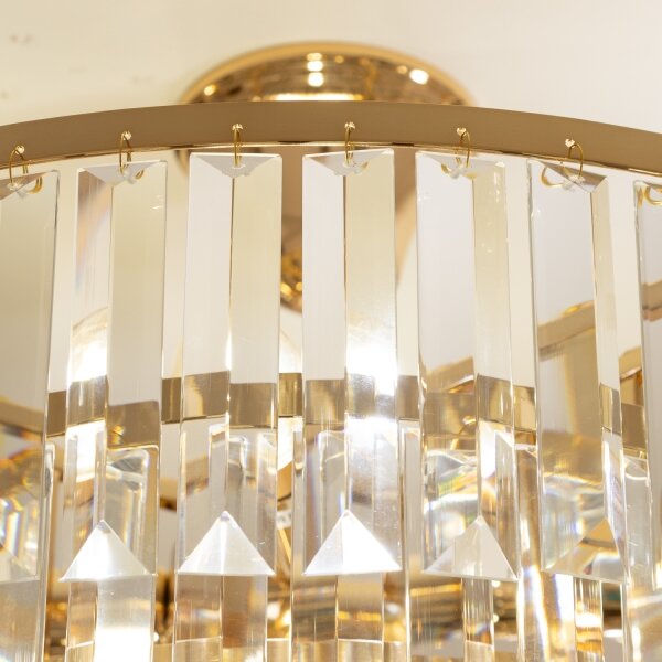 Brilagi - Přisazený lustr CRYSTAL 5xE14/40W/230V zlatá