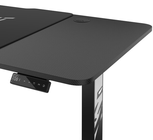 Výškově Nastavitelný Pracovní Stůl Diablo X-Tensio 1400 Černý