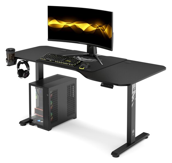 Výškově Nastavitelný Pracovní Stůl Diablo X-Tensio 1600 Černý