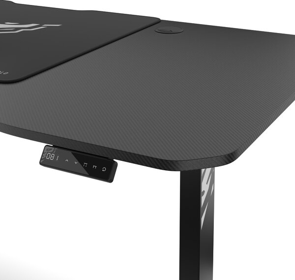 Výškově Nastavitelný Pracovní Stůl Diablo X-Tensio 1600 Černý