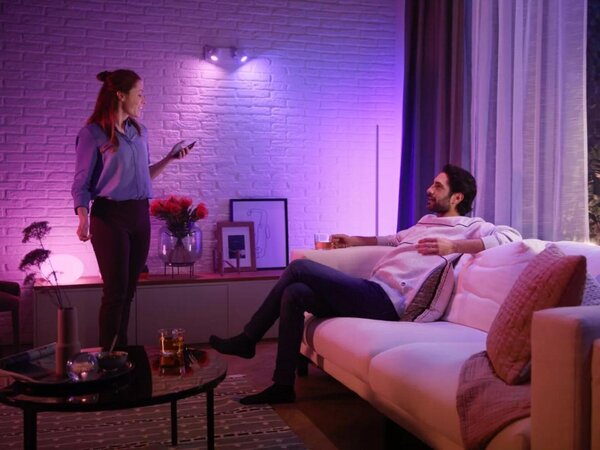 Philips Hue WCA 3x LED žárovka, 4,2W, 400lm, ovladač, bridge