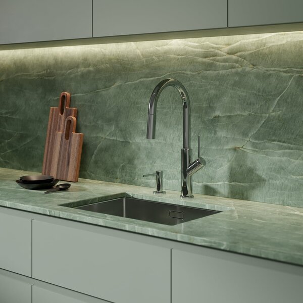 Omnires Modern Project dávkovač mýdla 500 ml chrom MP60723CR