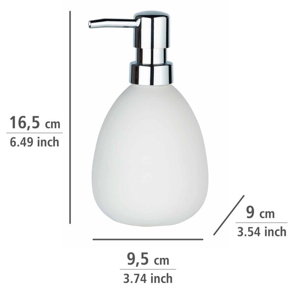 Wenko Polaris dávkovač mýdla 390 ml bílá 24011100