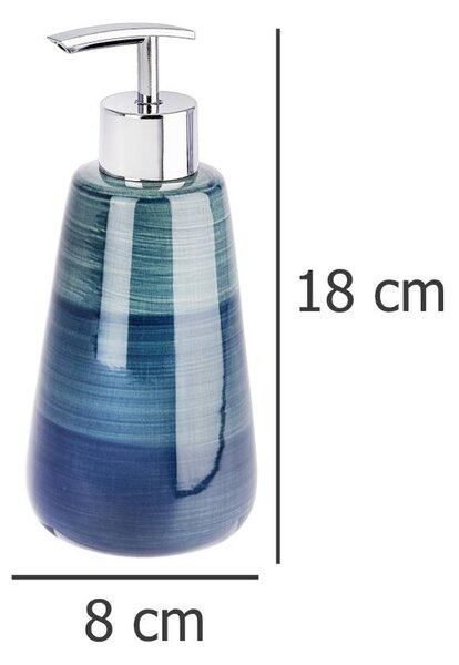 Wenko Pottery Petrol dávkovač mýdla 360 ml || 22647100