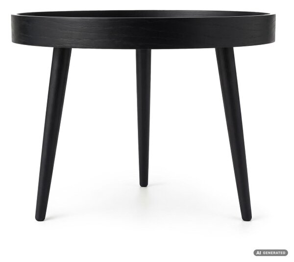 Konferenční stolek PICCO 40 cm černý / černé nohy