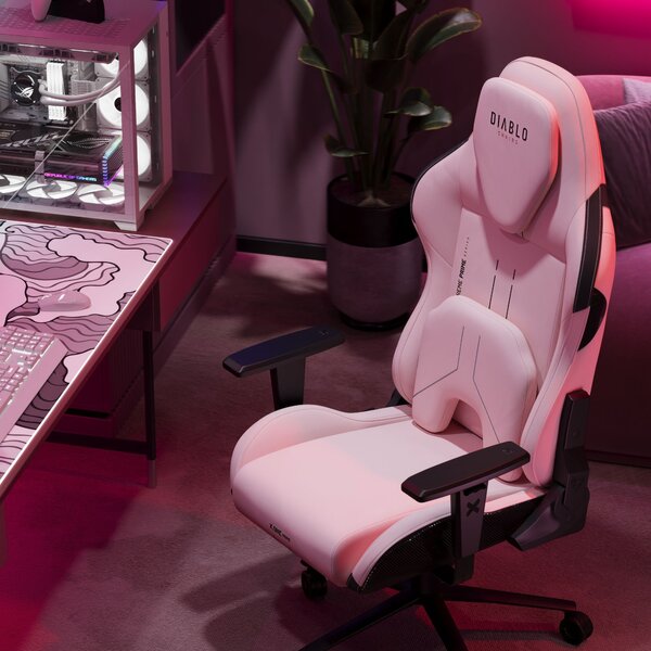 Herní Křeslo Diablo X.One Prime Normal Size, Akira Pink