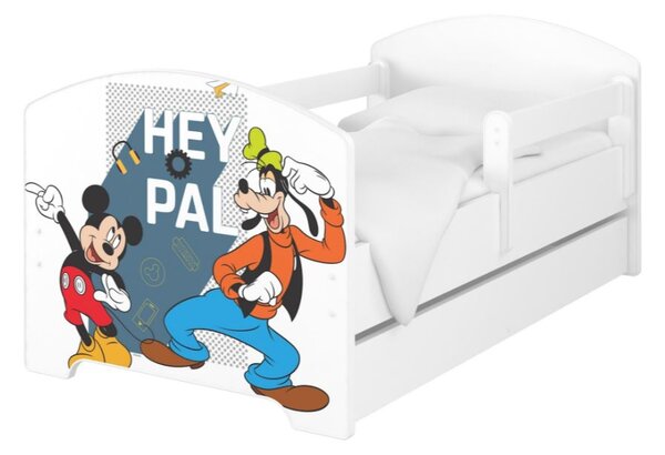 Dětská postel Disney - MICKEY HEY PAL 140x70 cm