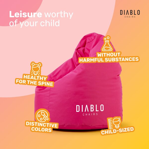 Dětský Vak Diablo Chairs: Růžový