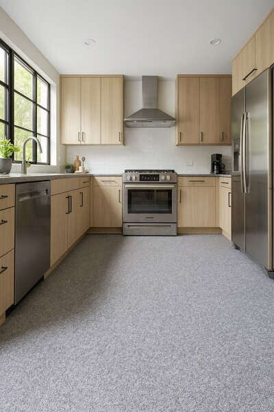 Condor Carpets, Metrážový koberec Extreme 74, zátěžový, na míru, šíře 4m, šedá, ab (mřížka), chodba / předsíň
