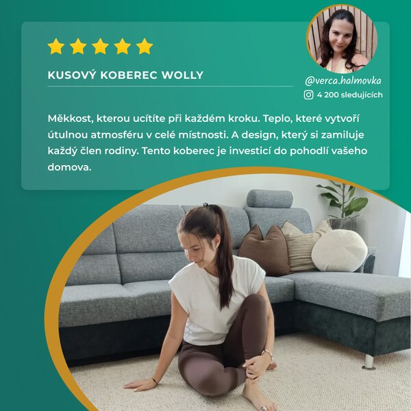 BT Carpet, Kusový koberec Wolly 102843, 60x90, bílá, ložnice