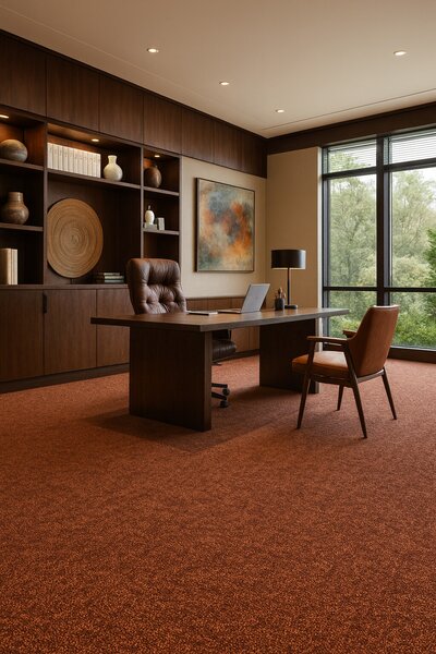 Condor Carpets, Metrážový koberec Extreme 293, zátěžový, na míru, šíře 4m,5m, hnědá, ab (mřížka), chodba / předsíň