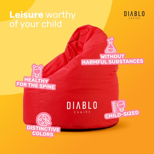 Dětský Vak Diablo Chairs: Červený