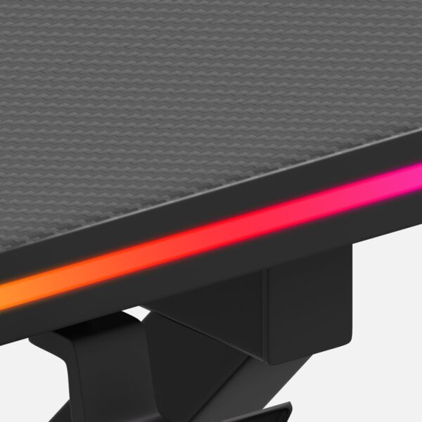 Herní stůl Hero 1.7 RGB černý
