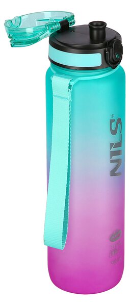 NCD04 ZELENO-RŮŽOVÁ TRITANOVÁ LÁHEV NA PITÍ 950 ML NILS CAMP