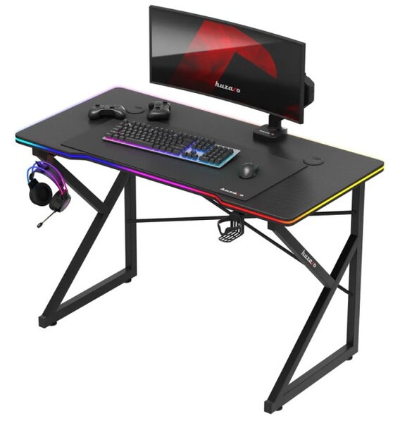 Herní stůl Hero 1.7 RGB černý