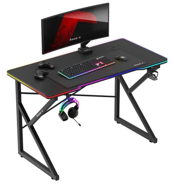 Herní stůl Hero 1.7 RGB černý