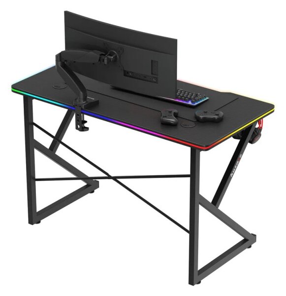 Herní stůl Hero 1.7 RGB černý