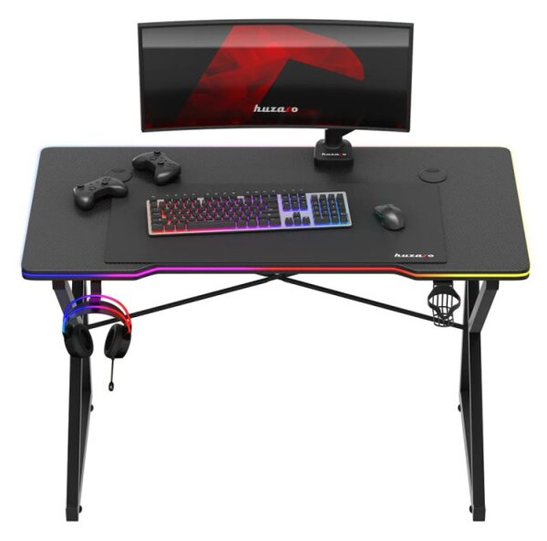 Herní stůl Hero 1.7 RGB černý