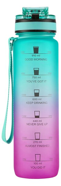 NCD04 ZELENO-RŮŽOVÁ TRITANOVÁ LÁHEV NA PITÍ 950 ML NILS CAMP