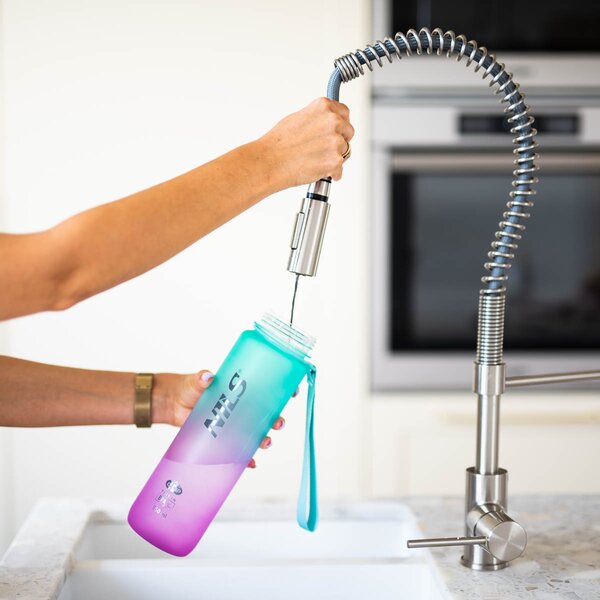 NCD04 ZELENO-RŮŽOVÁ TRITANOVÁ LÁHEV NA PITÍ 950 ML NILS CAMP
