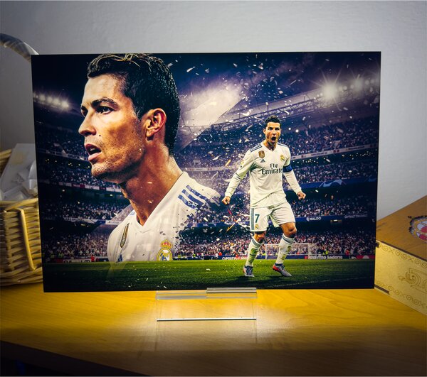 Stolní lampa CR7 Real Madrid