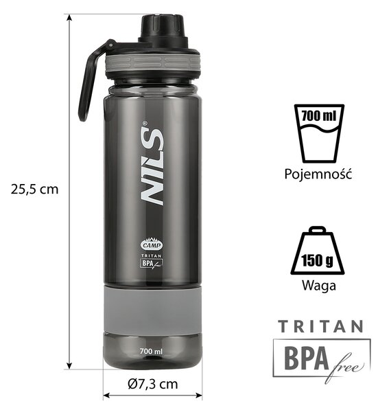 NCD07 TRITANOVÁ LÁHEV NA PITÍ 700 ML NILS CAMP