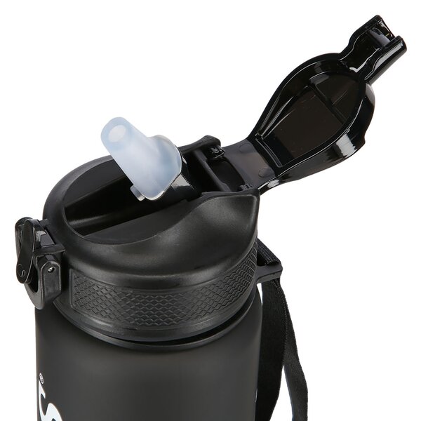 NCD68 ČERNÁ TRITANOVÁ LÁHEV NA PITÍ 1000 ML NILS CAMP