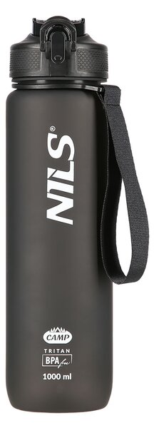 NCD68 ČERNÁ TRITANOVÁ LÁHEV NA PITÍ 1000 ML NILS CAMP