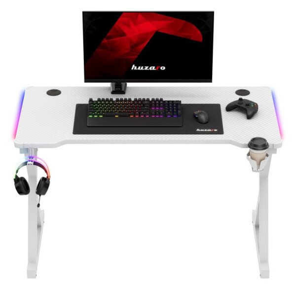 Herní stůl Hero 2.3 RGB bílý