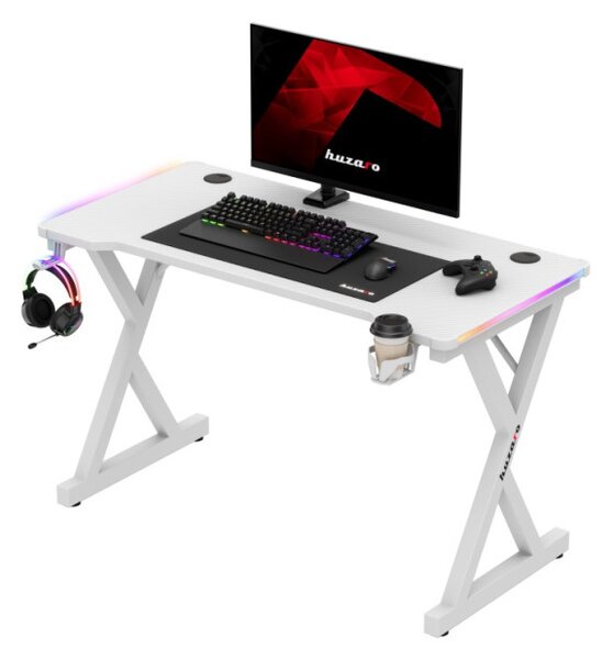 Herní stůl Hero 2.3 RGB bílý