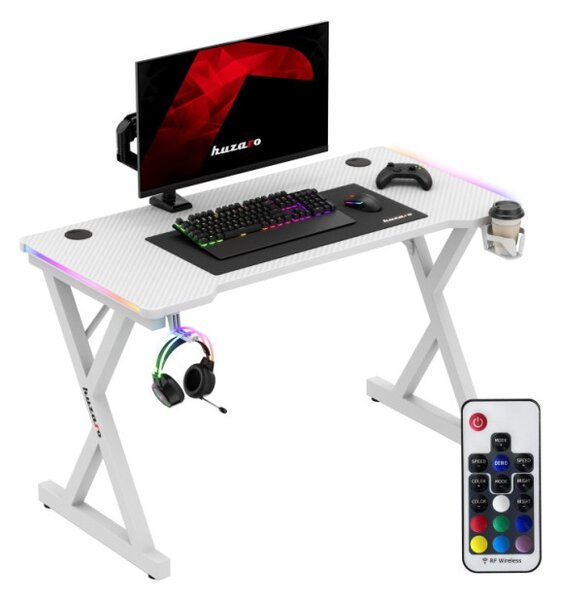 Herní stůl Hero 2.3 RGB bílý
