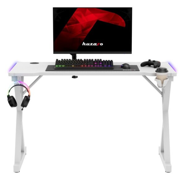 Herní stůl Hero 2.3 RGB bílý
